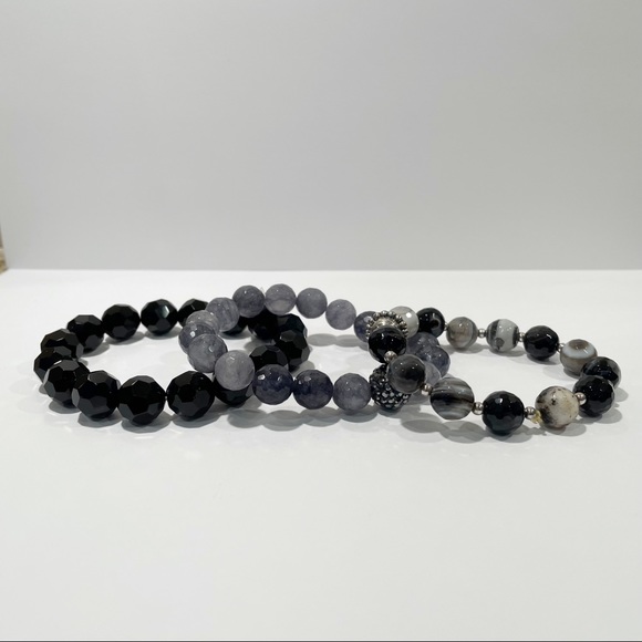 Assorted Bead Stretch Bracelets - 3 - Picture 1 of 8